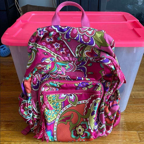 Vera Bradley Pink Multicolor unquilted Women's Bag - Picture 2 of 4